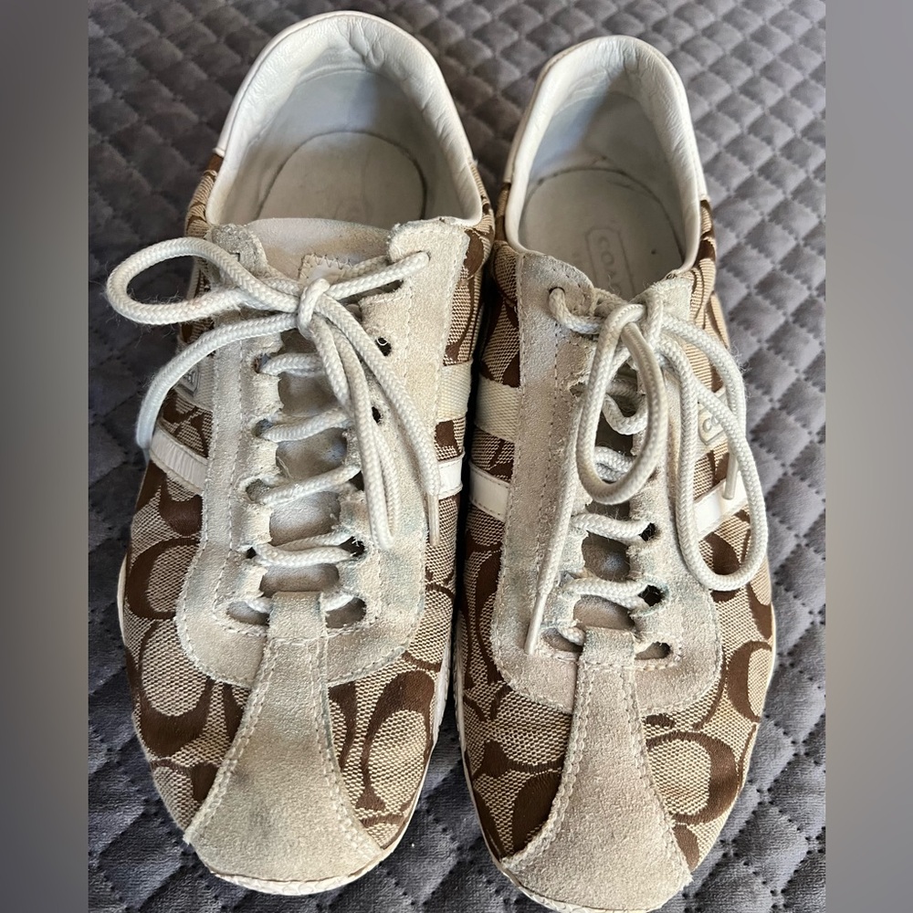 Coach sneakers, size 8.5